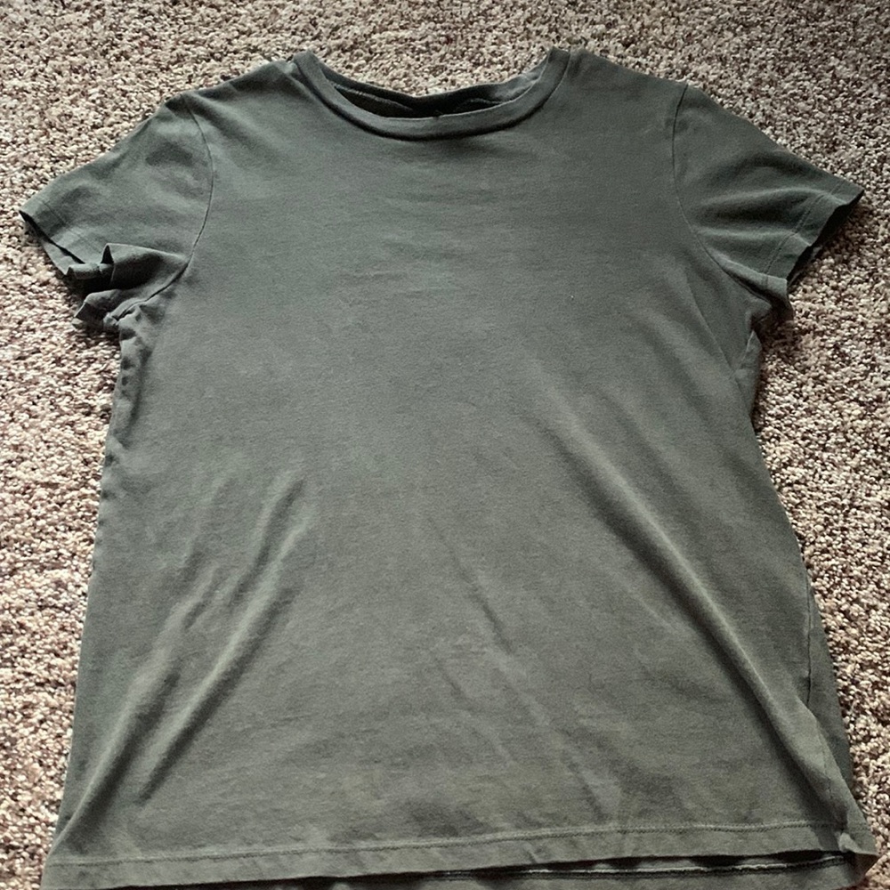 Target Olive Green tee